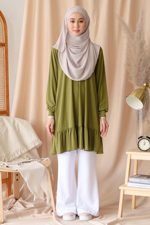 Maryam Blouse - Olive Maryam Blouse - Olive